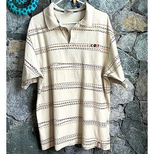 South Pole 1991 Authentic collection Polo Shirt, Cream colored  XL